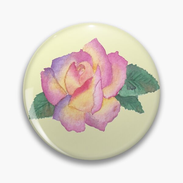 Item preview, Floral watercolor rose designed and sold by Antonia Ippolito.