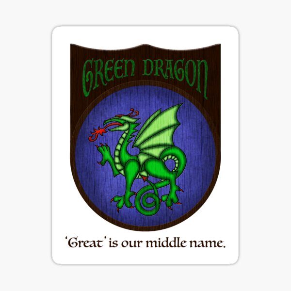 'Great' is Our Middle Name Sticker