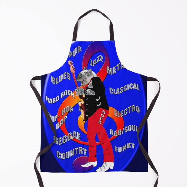 Item preview, Cat guitarist music festival designed and sold by Astralia.