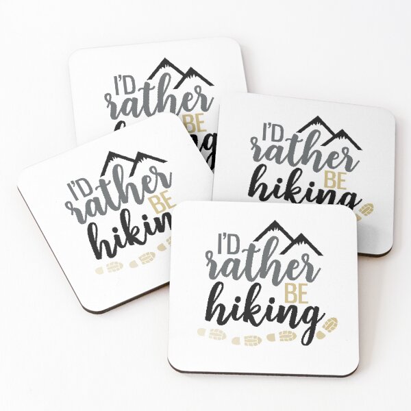 Item preview, Colorado Boulder I’d Rather be Hiking designed and sold by Custom Canvas Buff.