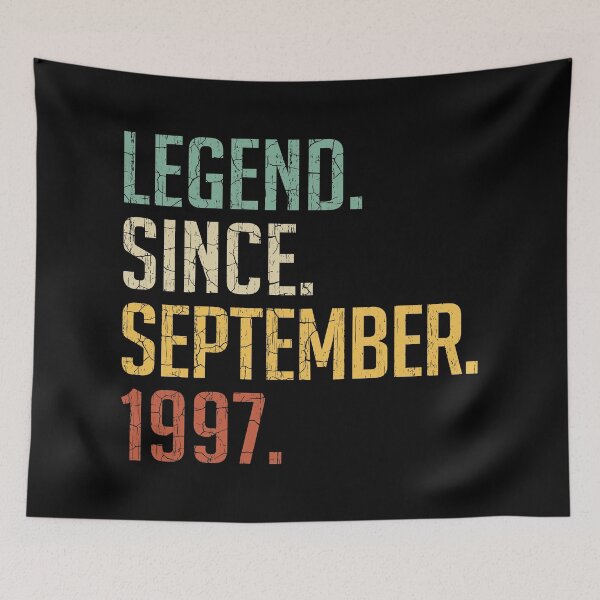 Item preview, Legend Since September 1997 23rd Birthday Gift 23 Years Old Vintage September 1997 designed and sold by Takatv.