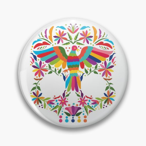 Item preview, Mexican Otomí Skull Design designed and sold by Akbaly.