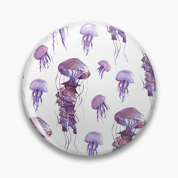 Item preview, Jellyfish | Purple | Watercolour designed and sold by Blessed Be Your Name.