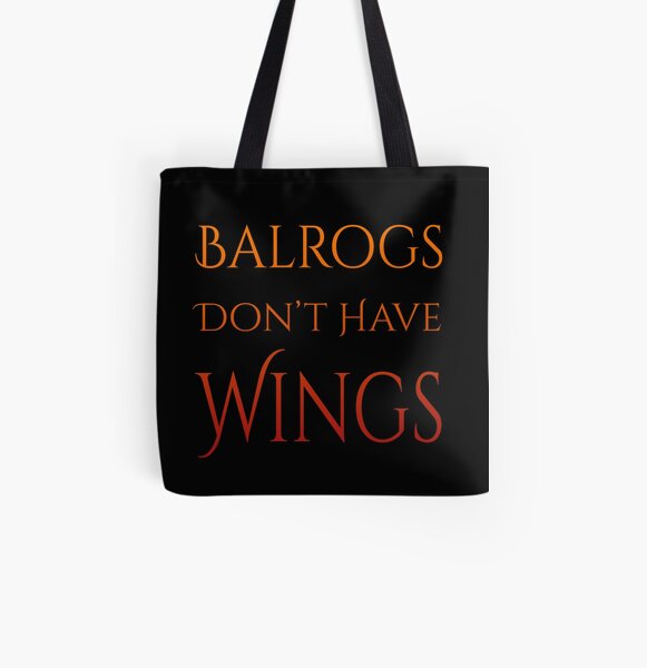 Definitely No Wings All Over Print Tote Bag