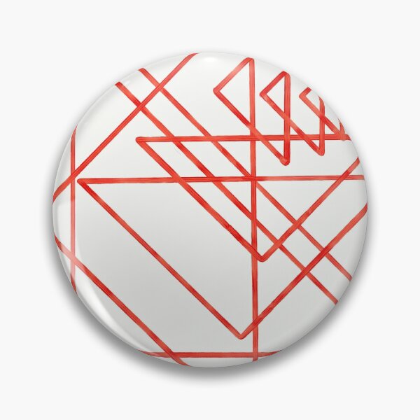 Item preview, Red Geometric Triangles designed and sold by OyeMoye.