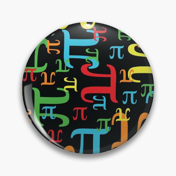Item preview, Pieces of Pi (Dark Neon) designed and sold by robyriker.