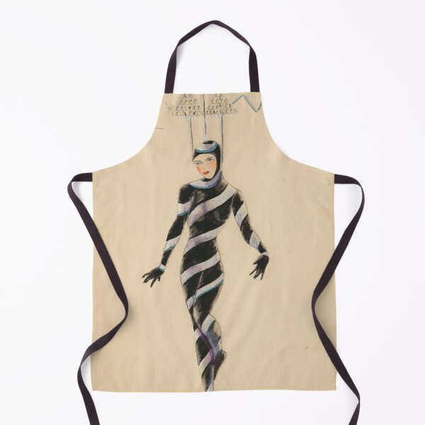 Afford costume designs: Morse code, 1935-1936 Apron