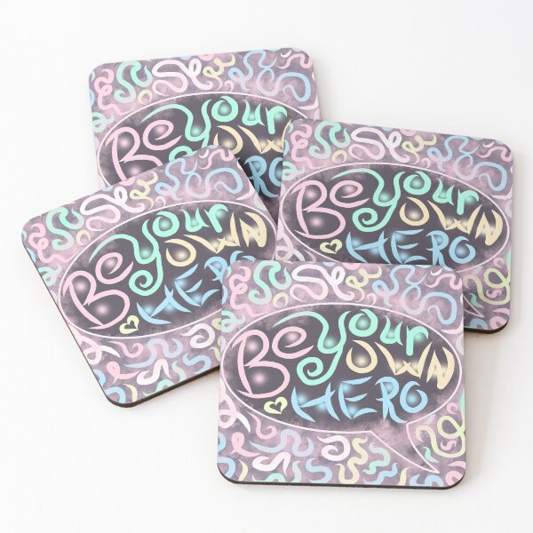 Item preview, Be Your Own Hero designed and sold by OyeMoye.