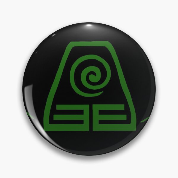 Item preview, Earthbender Emblem designed and sold by artistrays.