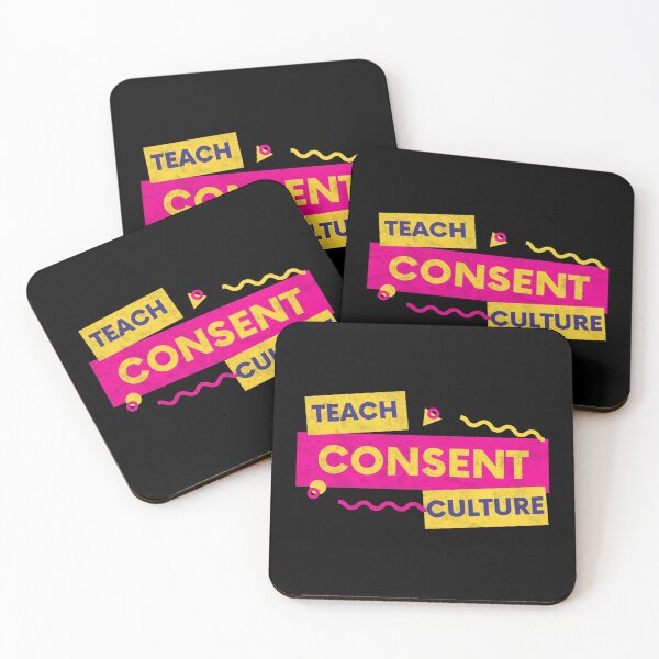 Item preview, Teach Consent Culture designed and sold by Qrhoo.