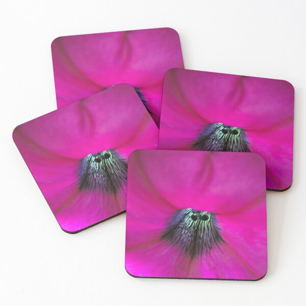 Item preview, Owl-like Heart of a Hot Pink Petunia designed and sold by Marilyn Harris.