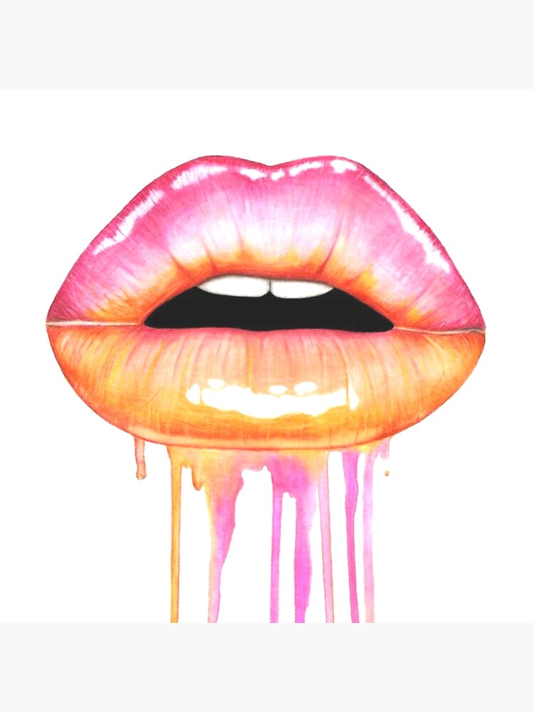 Leopard Glitter Lips Bite Purple Dripping - Digital Download Sublimation  Design, PNG Files