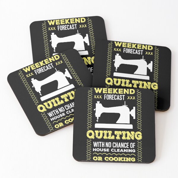 Item preview, Weekend Forecast: Quilting with No Chance of House Cleaning or Cooking | Quilting designed and sold by Dancing Dolphin Crafts.