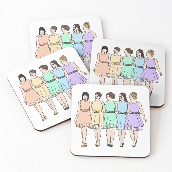 Item preview, Girlfriends as Bridesmaids  designed and sold by Lessons Learned by Heart.