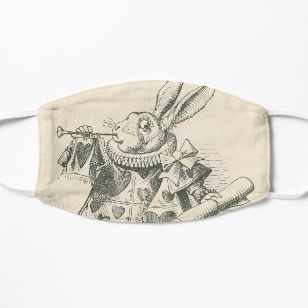 The white rabbit, 1871 Flat Mask
