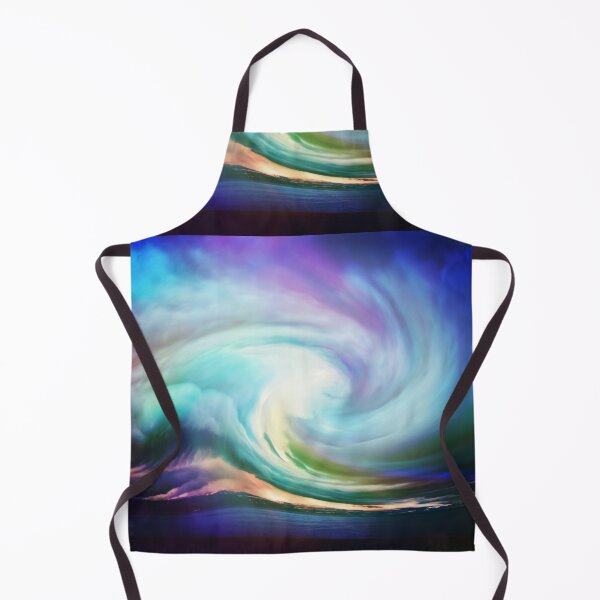 Item preview, Blue swirl wave abstract designed and sold by Art by Lilia.