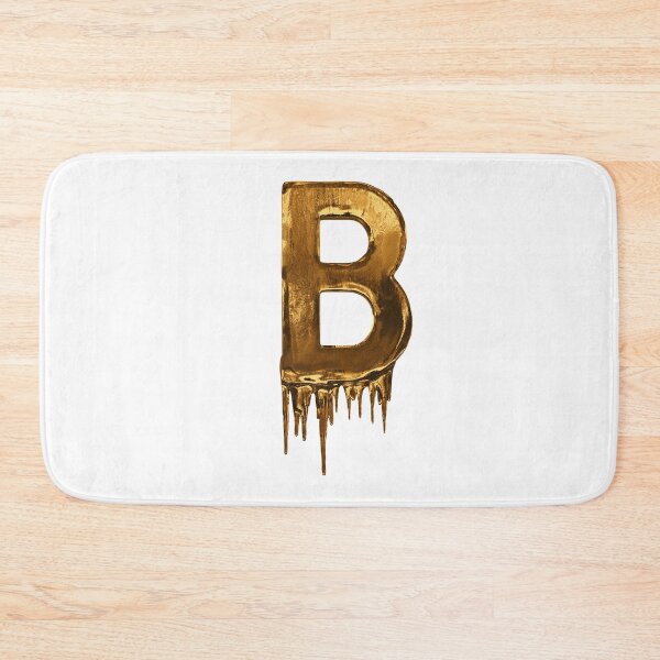 Item preview, Gold Alphabet Letter B designed and sold by MPowerTeez.