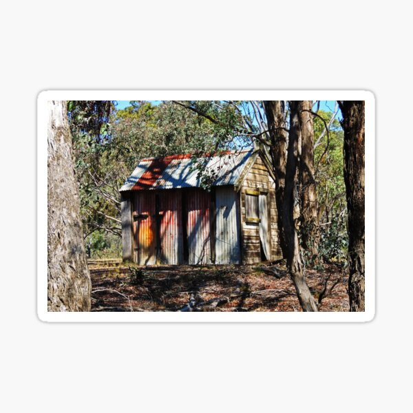Item preview, Hut of Timber & Corrugated Iron - Tuena, NSW. designed and sold by Marilyn Harris.