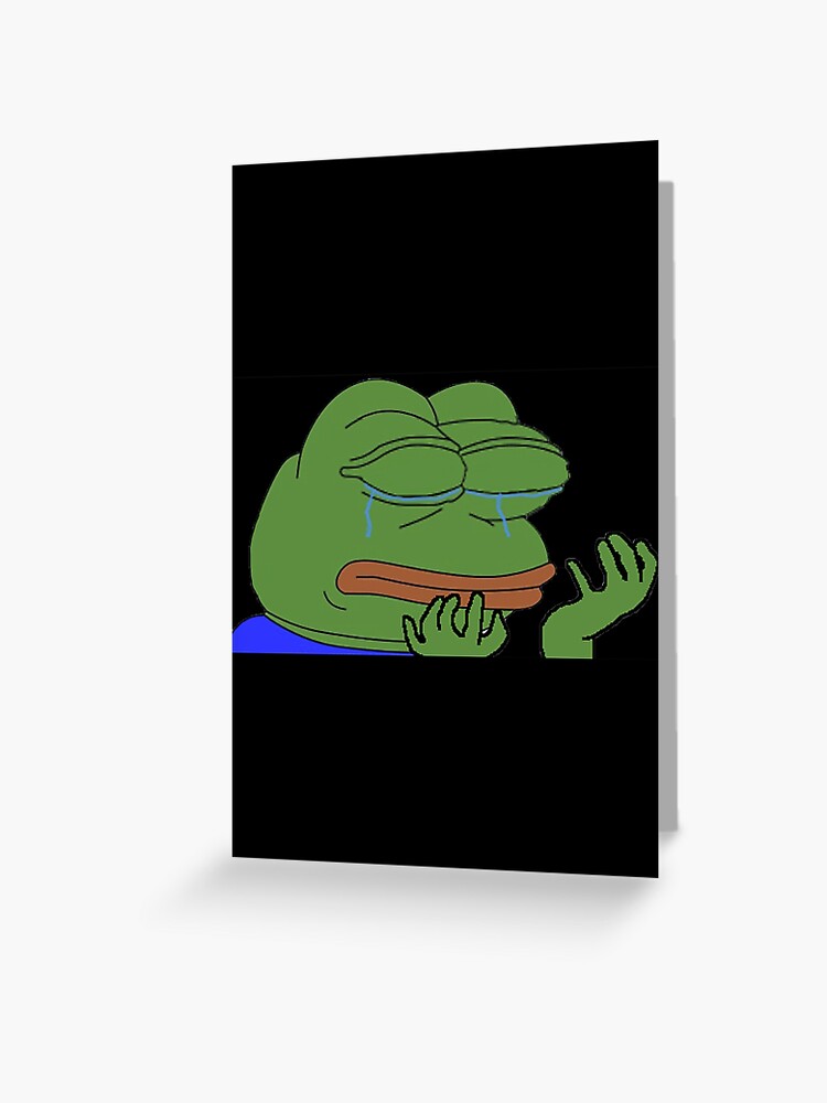 Sad Face Meme Greeting Cards for Sale