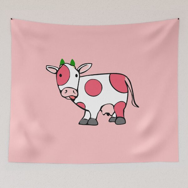 Aperçu de l'œuvre vache fraise créée et vendue par ewelborn.