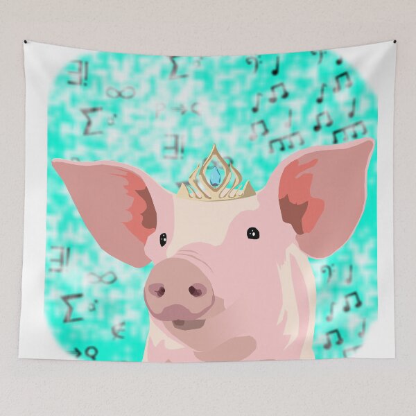 Item preview, Pretty Pig Monarchy designed and sold by SmoothArtNelly.