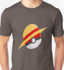 Pokeball and Luffy's hat Unisex T-Shirt