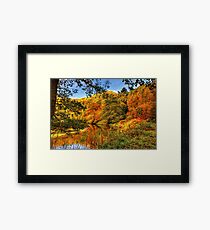 Peaceful Autumn Framed Print