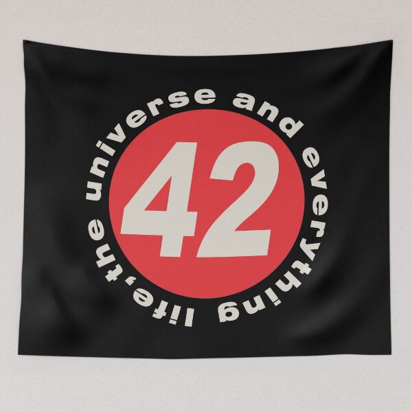 Item preview, 42: The answer to life, the universe and everything designed and sold by CitizenAwear.