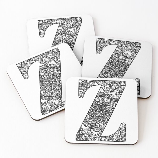 Item preview, Mandala Letter Z designed and sold by lizashev.