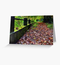 Protected border... Greeting Card