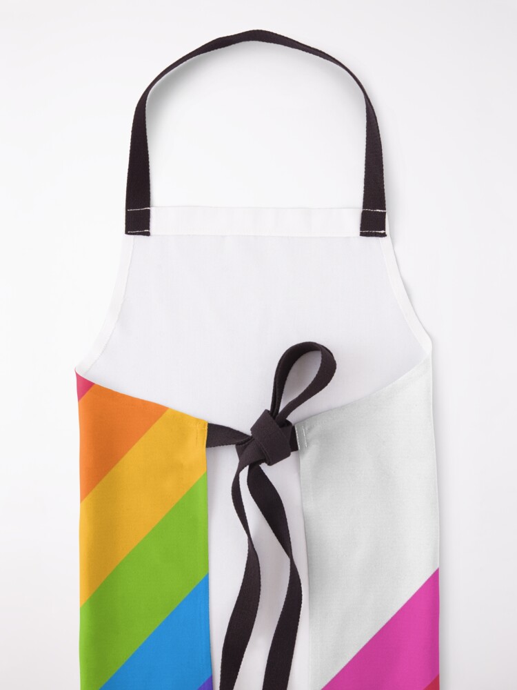 Alternate view of Rainbow Apron