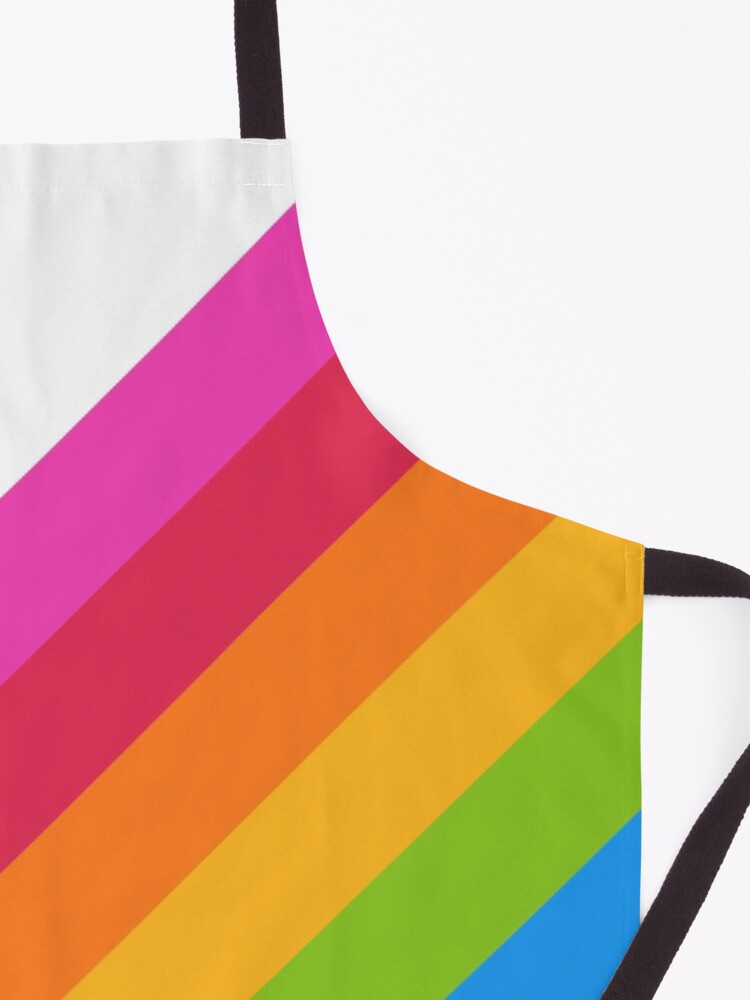 Alternate view of Rainbow Apron