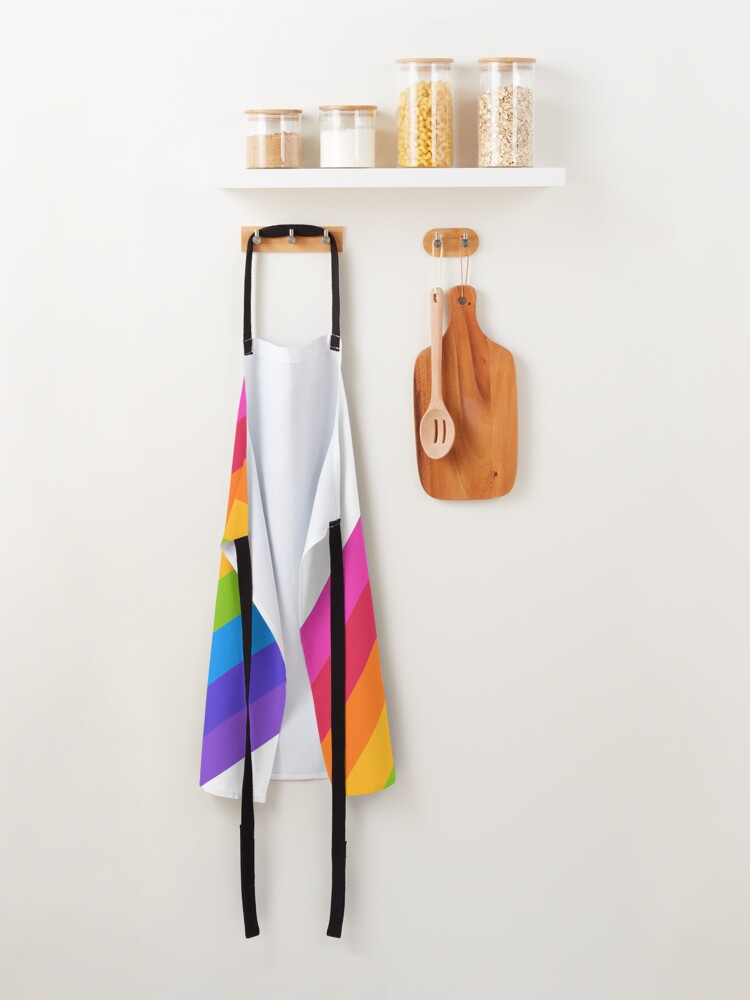 Alternate view of Rainbow Apron