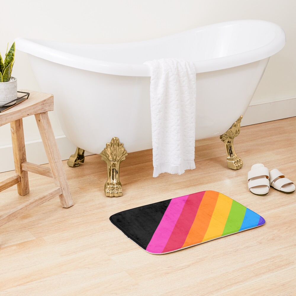 Item preview, Bath Mat designed and sold by RikDrawsThings.