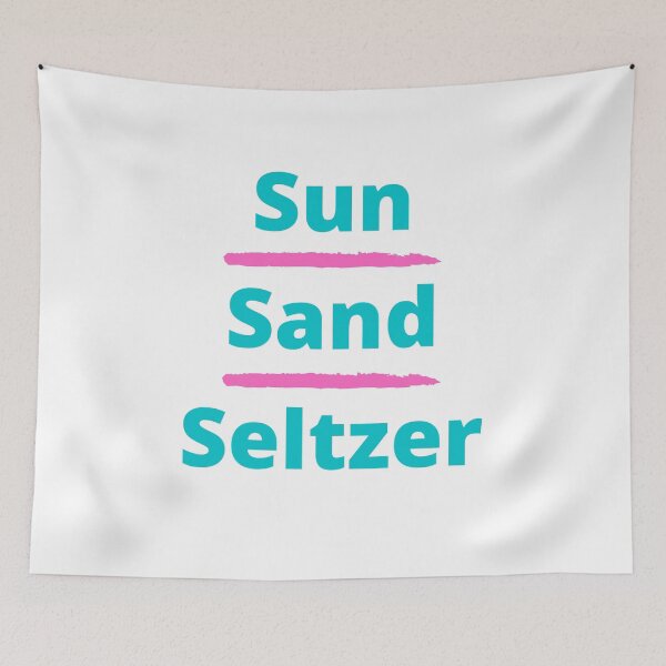 Item preview, Sun, Sand & Seltzer 2 designed and sold by delvaoutfitters.