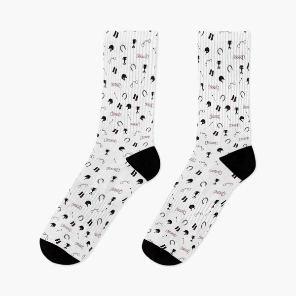 Item preview, Showjumping Theme Pattern designed and sold by Bit Sweet Creations.