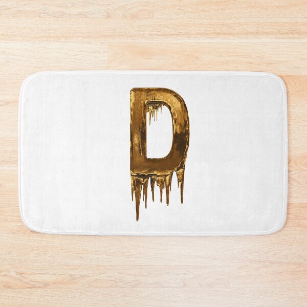 Artikelvorschau, Gold Tropf Alphabet Buchstabe D. entworfen und verkauft von MPowerTeez.