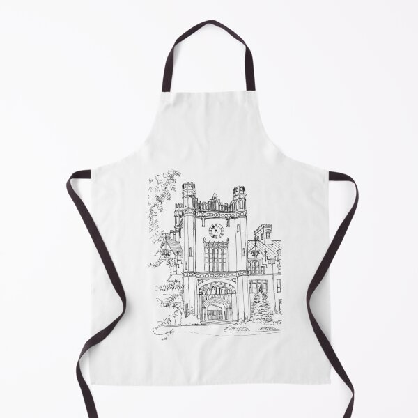 Item preview, University of Idaho Admin Building designed and sold by PonderosaPrints.