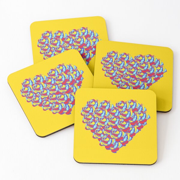 Item preview, Heart of Colorful Roses designed and sold by Dream Wear.