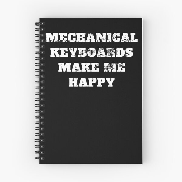 Item preview, Mechanical keyboards make me happy Retro Vintage designed and sold by Jeangel97.