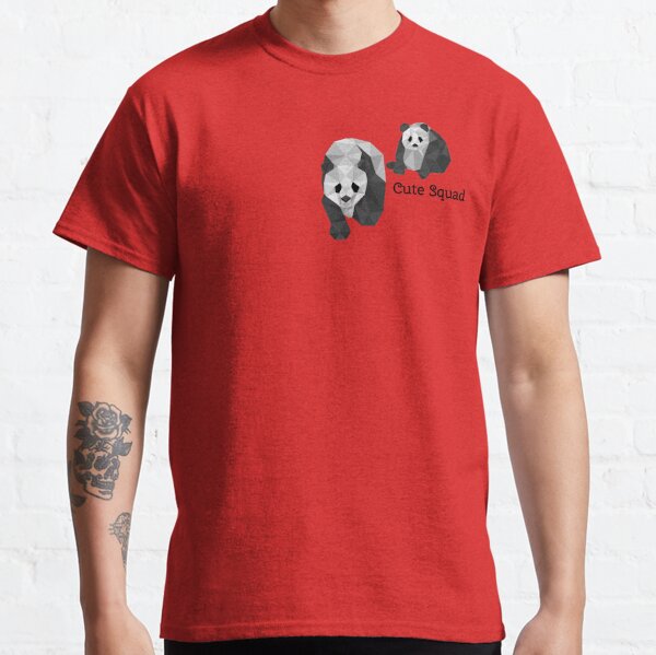 Panda Squad T Shirts Redbubble - team koala official fan shirt roblox