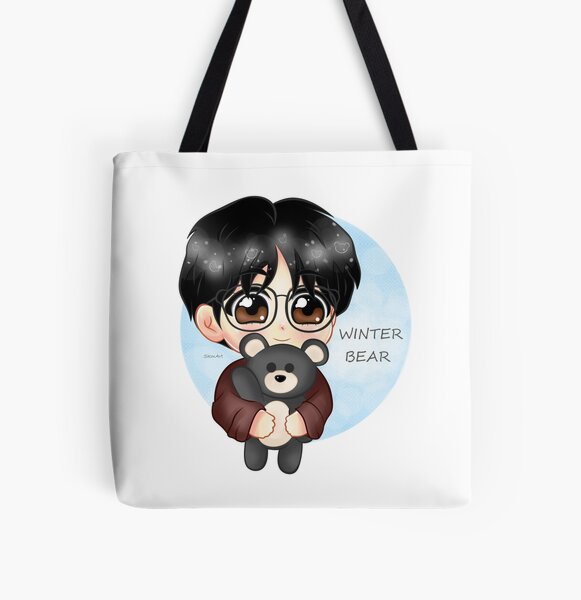 Heart Selca J Hope Reusable Household Tote Bags Storage Bags Boys