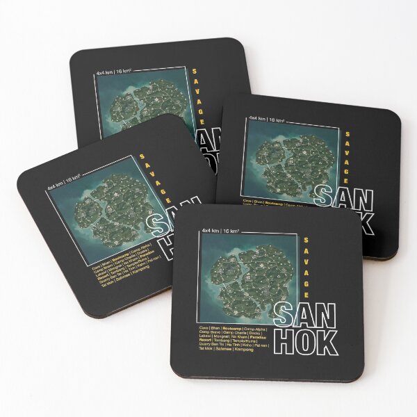Item preview, Sanhok Map designed and sold by Dzulhan.