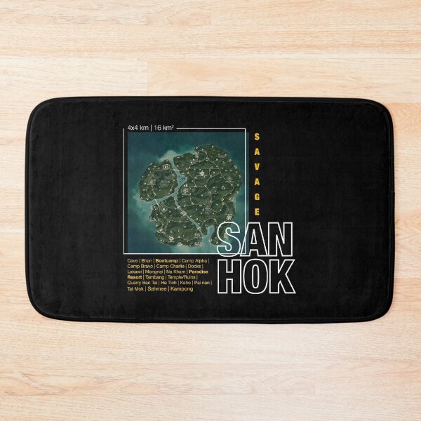 Item preview, Sanhok Map designed and sold by Dzulhan.