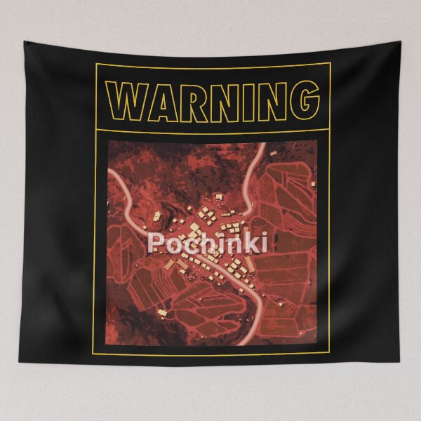 Item preview, Warning Pochinki designed and sold by Dzulhan.