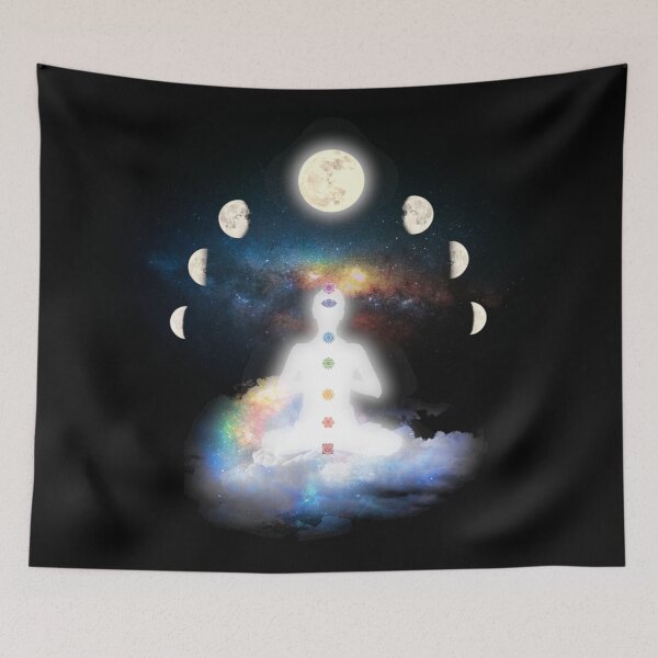 Item preview, Lunar Moon Phases Transcending Chakra Meditation designed and sold by Bluepress.