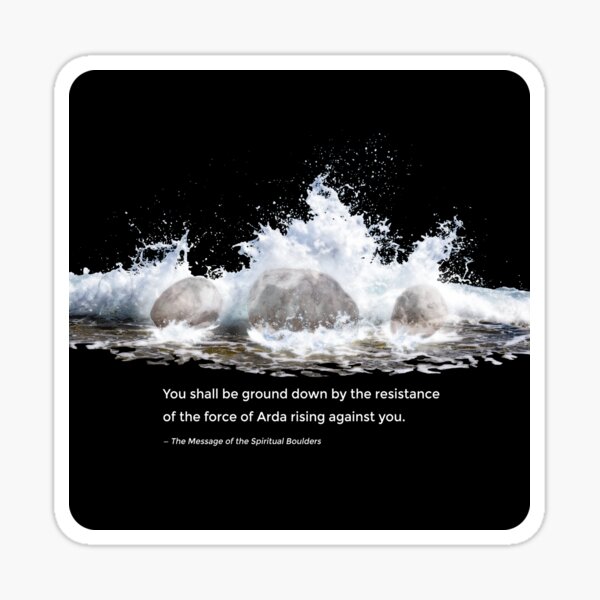 Spiritual Boulders Sticker