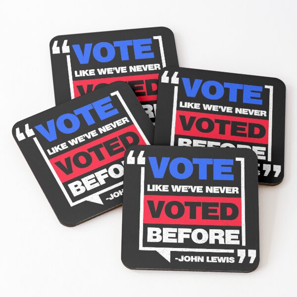 Item preview, Vote Like We've Never Voted Before John Lewis designed and sold by DzineMon.