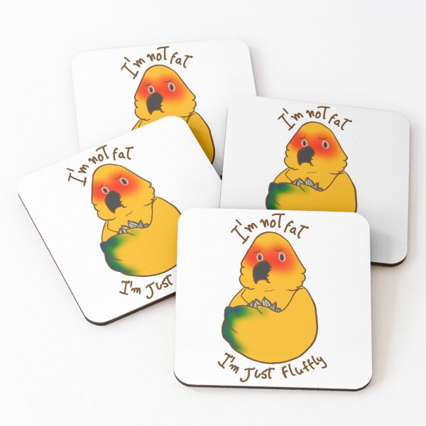 Item preview, I'm not fat, i'm just fluffy designed and sold by Theco-colover.