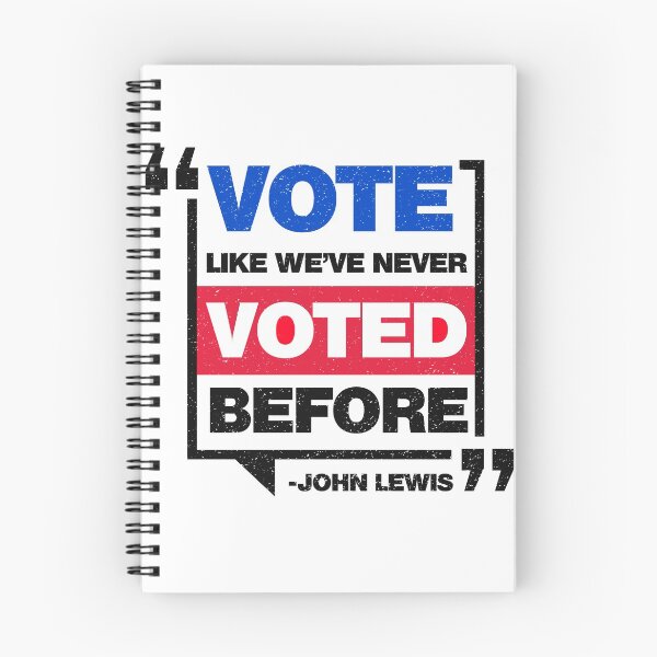 Item preview, Vote Like We've Never Voted Before John Lewis - ver 2 designed and sold by DzineMon.